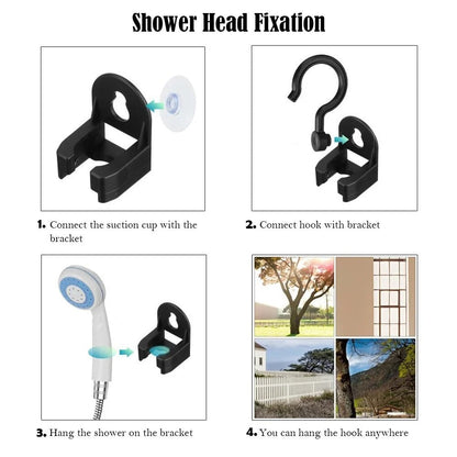 🚿 Stay Fresh Outdoors✨ Portable Camping Shower with Adjustable Flow – For Easy & Convenient Outdoor Cleaning!